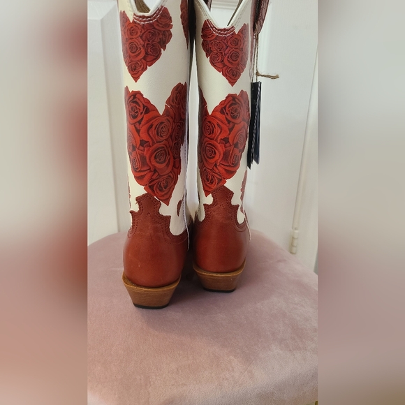 Olivia Benett×Twisted X Rose Cowboy Boots for Women - Picture 5 of 11